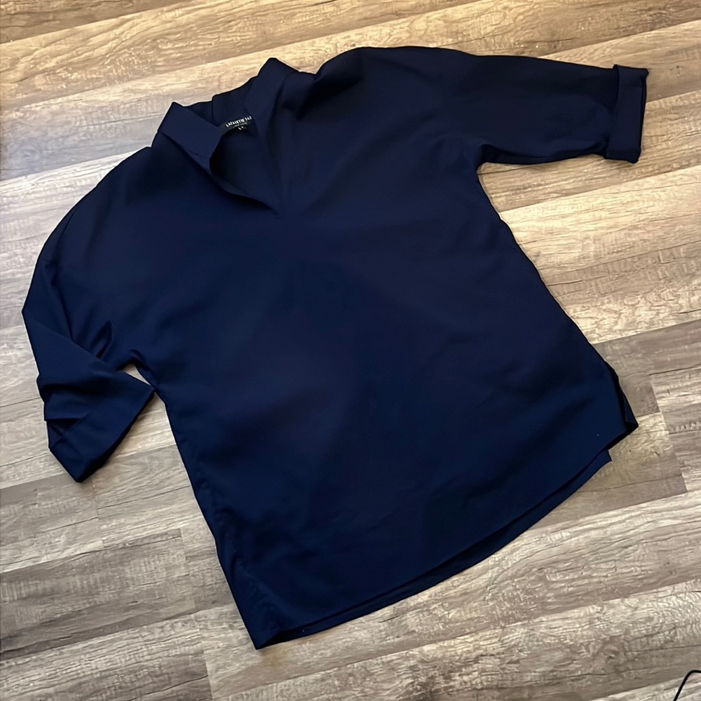 NWOT Lafayette 148 New York 3/4 sleeve blouse